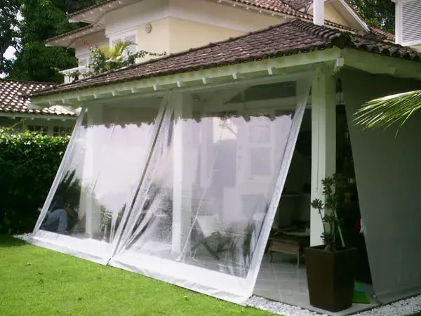 Toldos em Cortinas Rolô Imagem